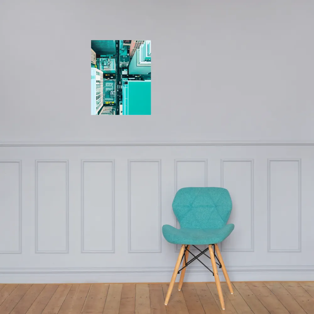 Urban Geometry: Aerial Perspective | Poster | 16″×20″