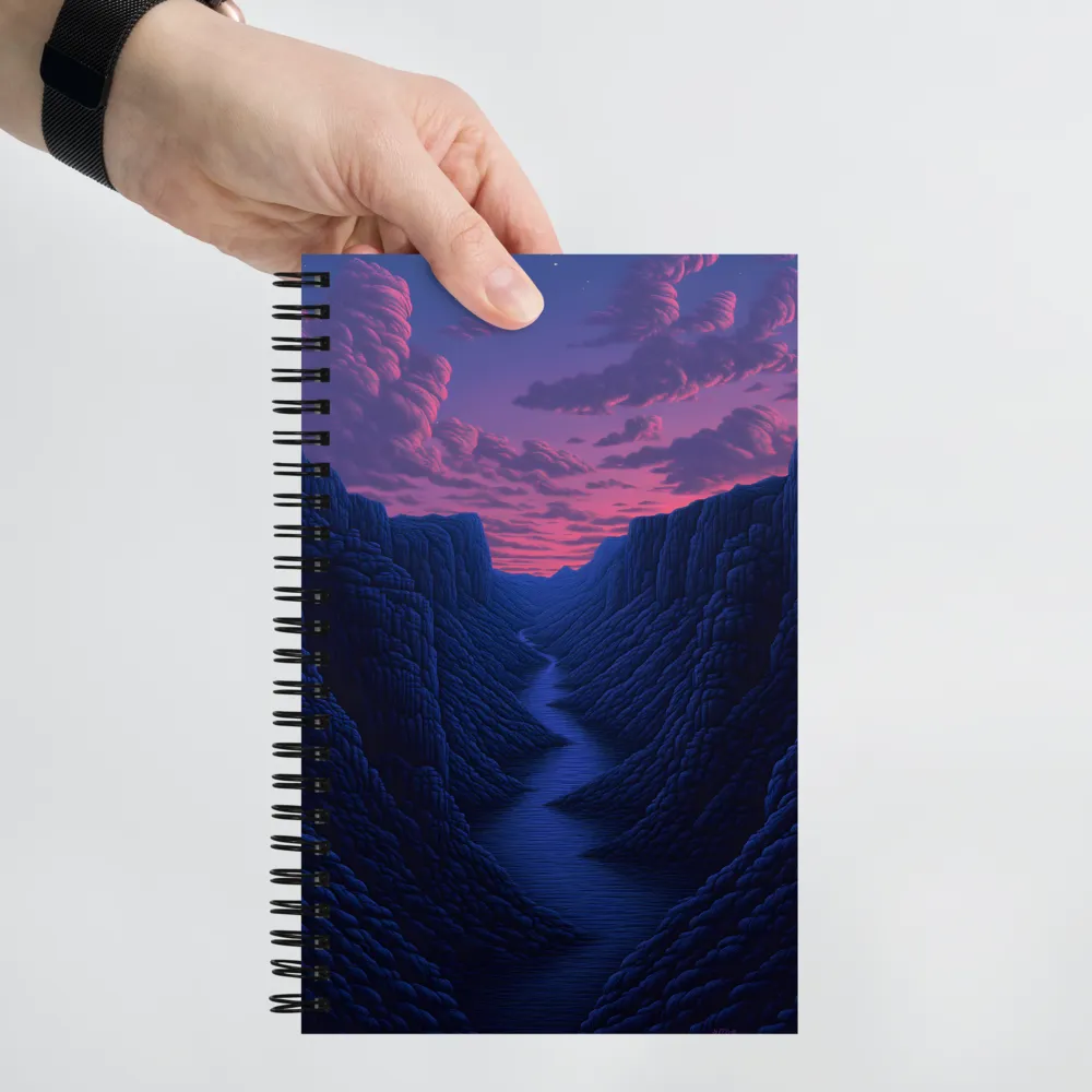 Twilight Canyon | Spiral Notebook