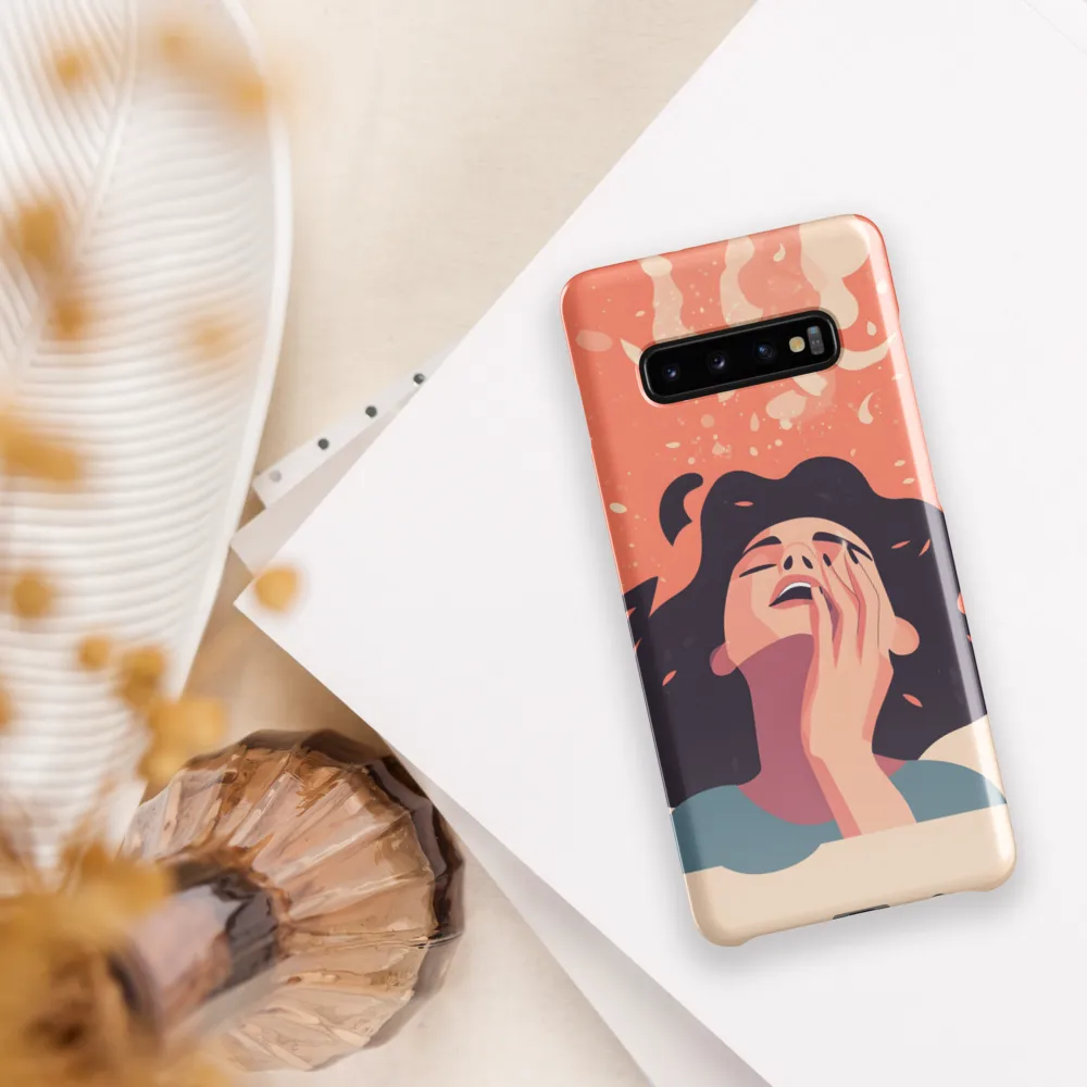 Whispers of Reflection | Phone Case |  S10 Plus | Snap Case | Glossy