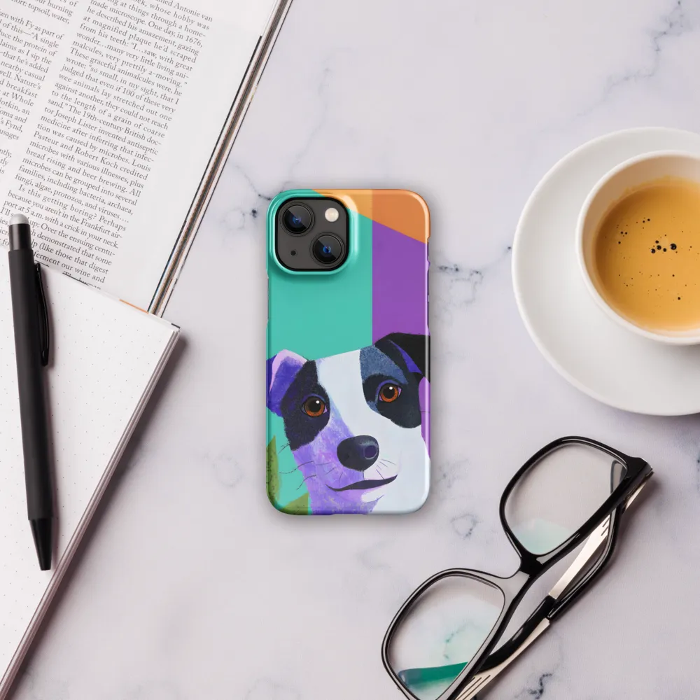 Joyful Canine | Phone Case |  13 Mini | Snap Case | Glossy