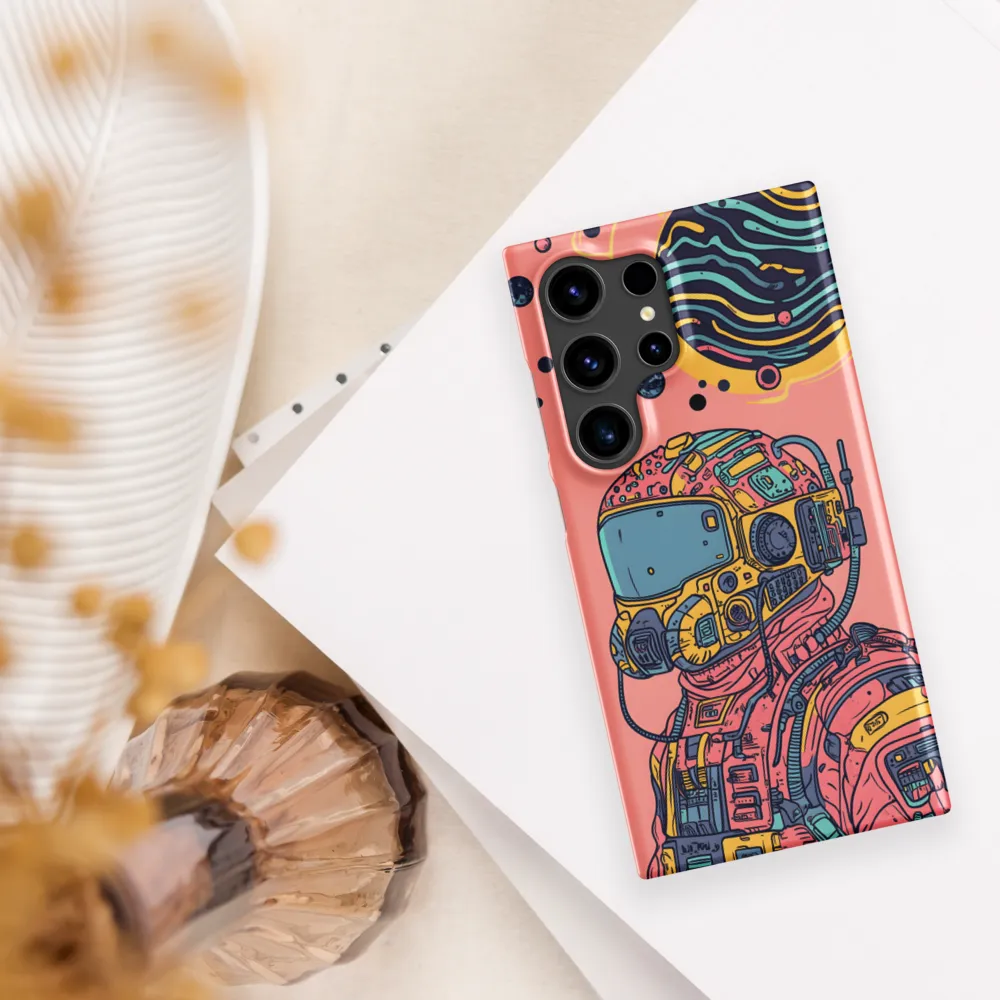 Exploration Beyond: A Digital Astronaut | Phone Case |  S24 Ultra | Snap Case | Matte