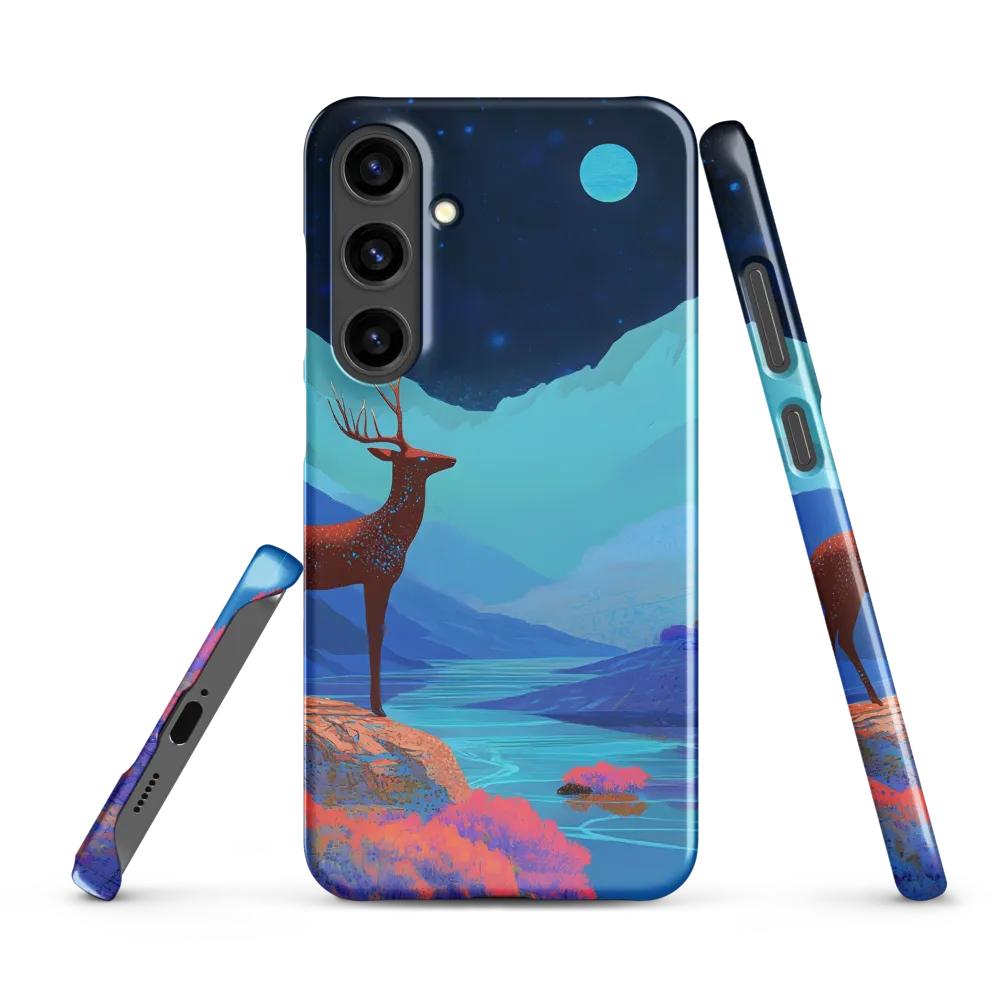 Cosmic Serenity: The Starlit Stag