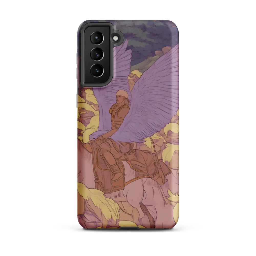 The Winged Guardian | Phone Case |  S21 Plus | Tough Case | Matte