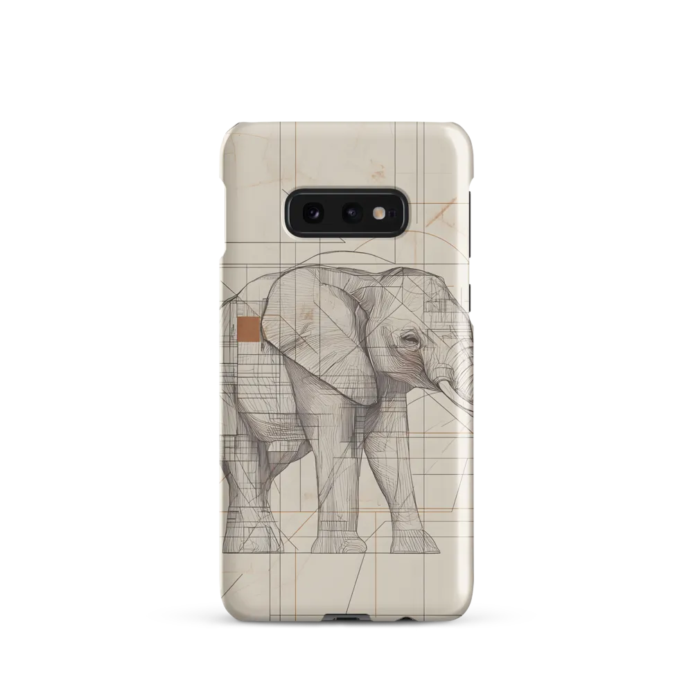 Geometric Elegance: The Steel Elephant