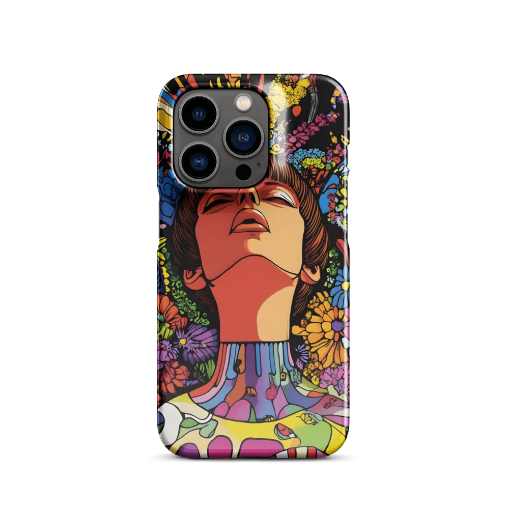 Vibrant Ecstasy: A Psychedelic Portrait