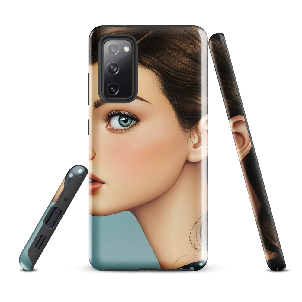 Captivating Gaze: A Modern Portrait