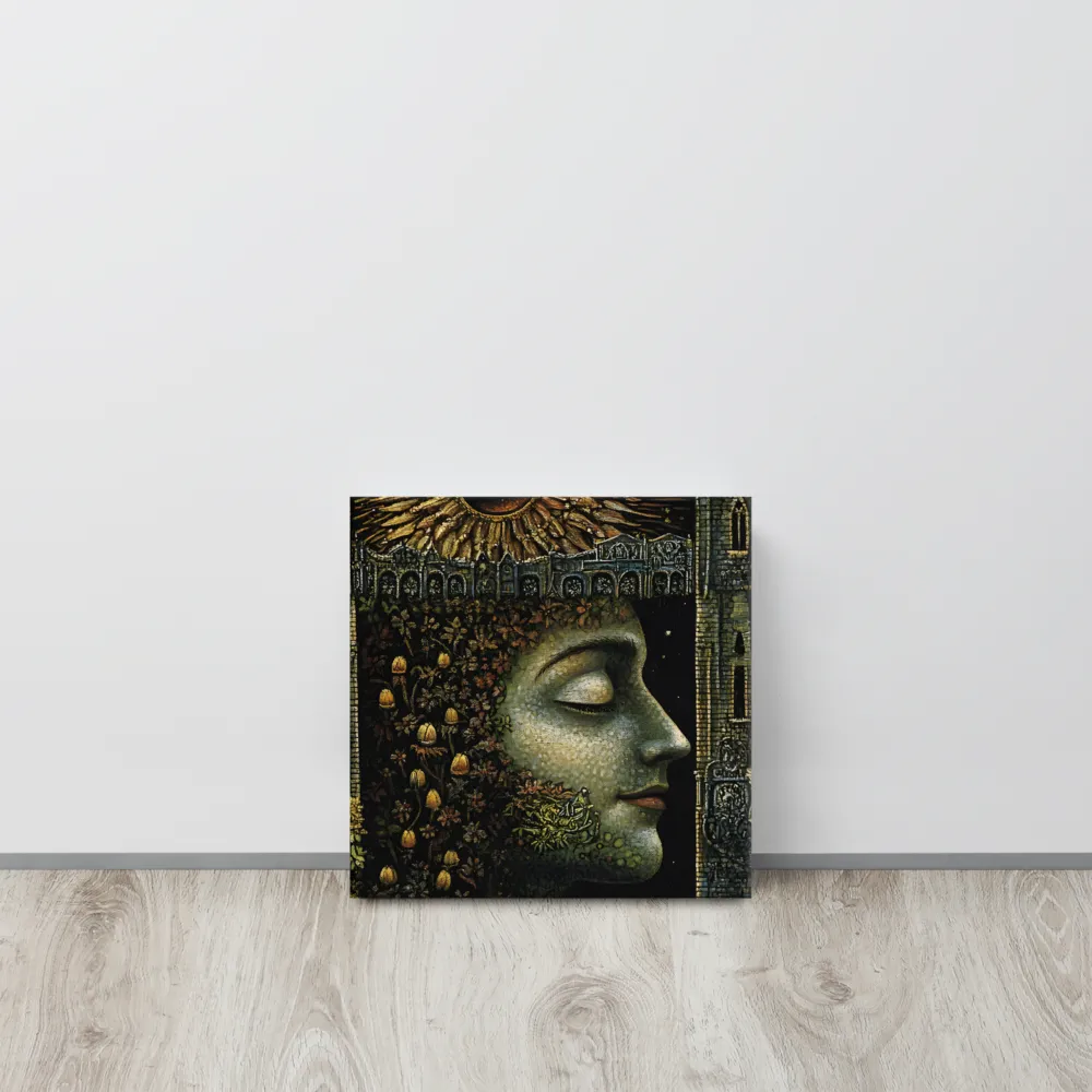 Nature’s Embrace: The Infinite Connection | Canvas | 12″×12″