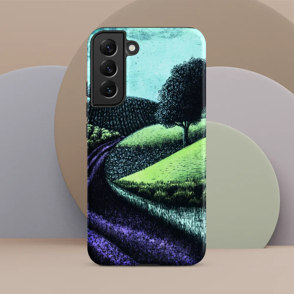 Winding Serenity: A Modern Landscape