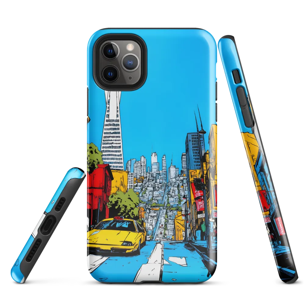 Urban Vibes: A City Unfolding | Phone Case |  11 Pro Max | Tough Case | Glossy