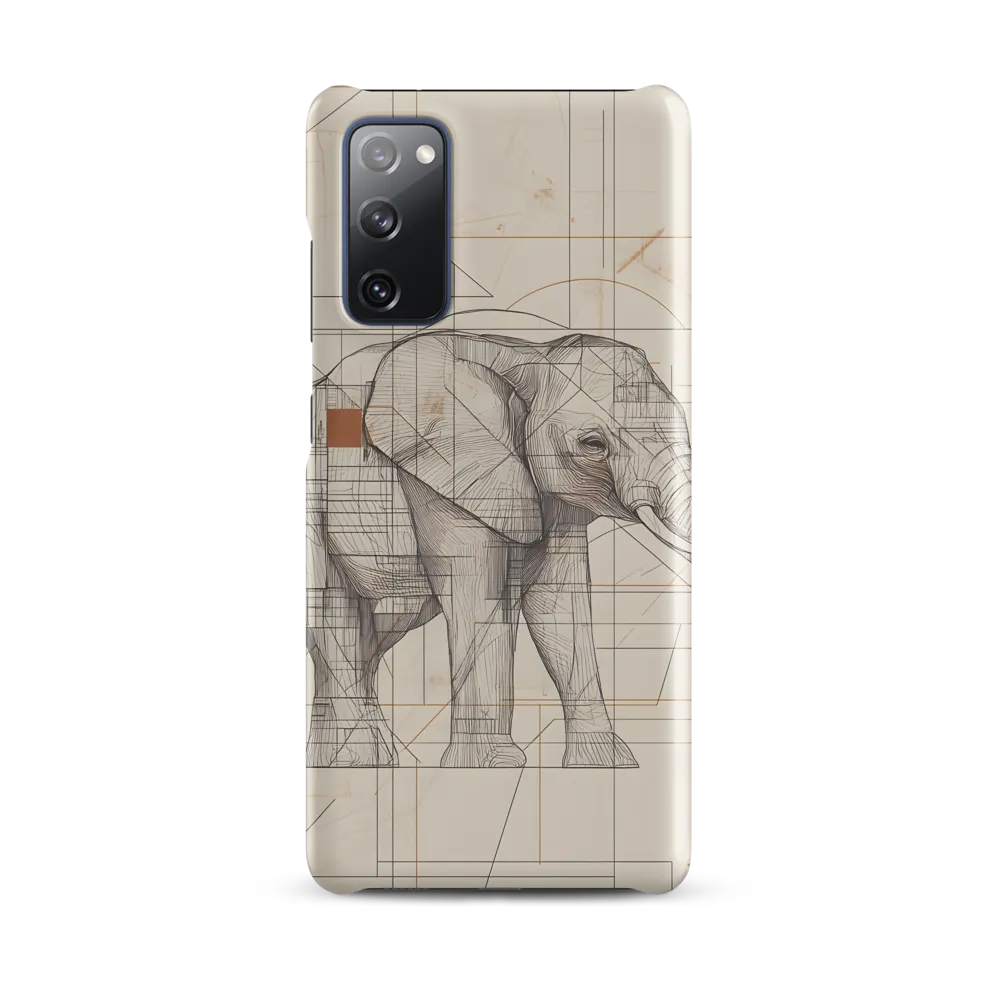 Geometric Elegance: The Steel Elephant