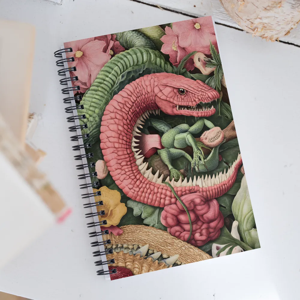 The Dance of Nature | Spiral Notebook