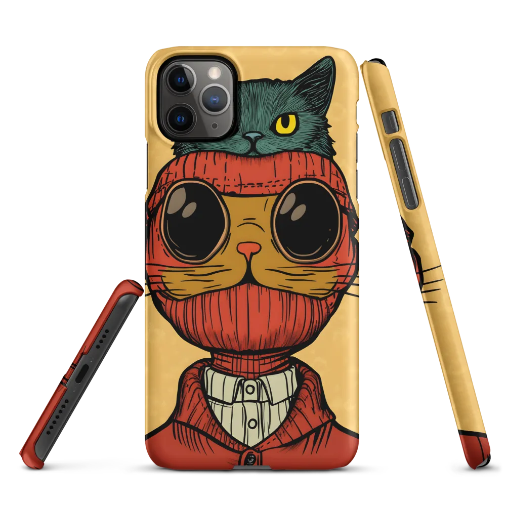 Whimsical Fusion: Cat and Human