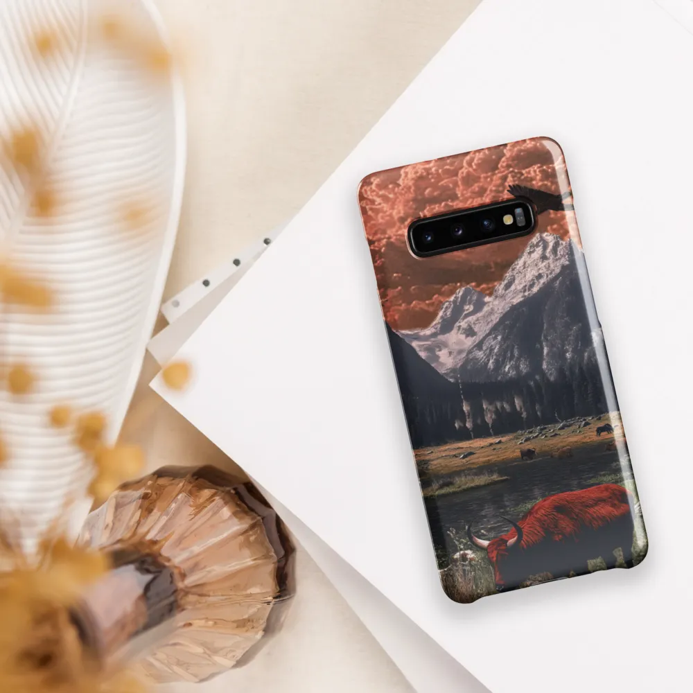 Serenity in Surreal Landscapes | Phone Case |  S10 Plus | Snap Case | Glossy