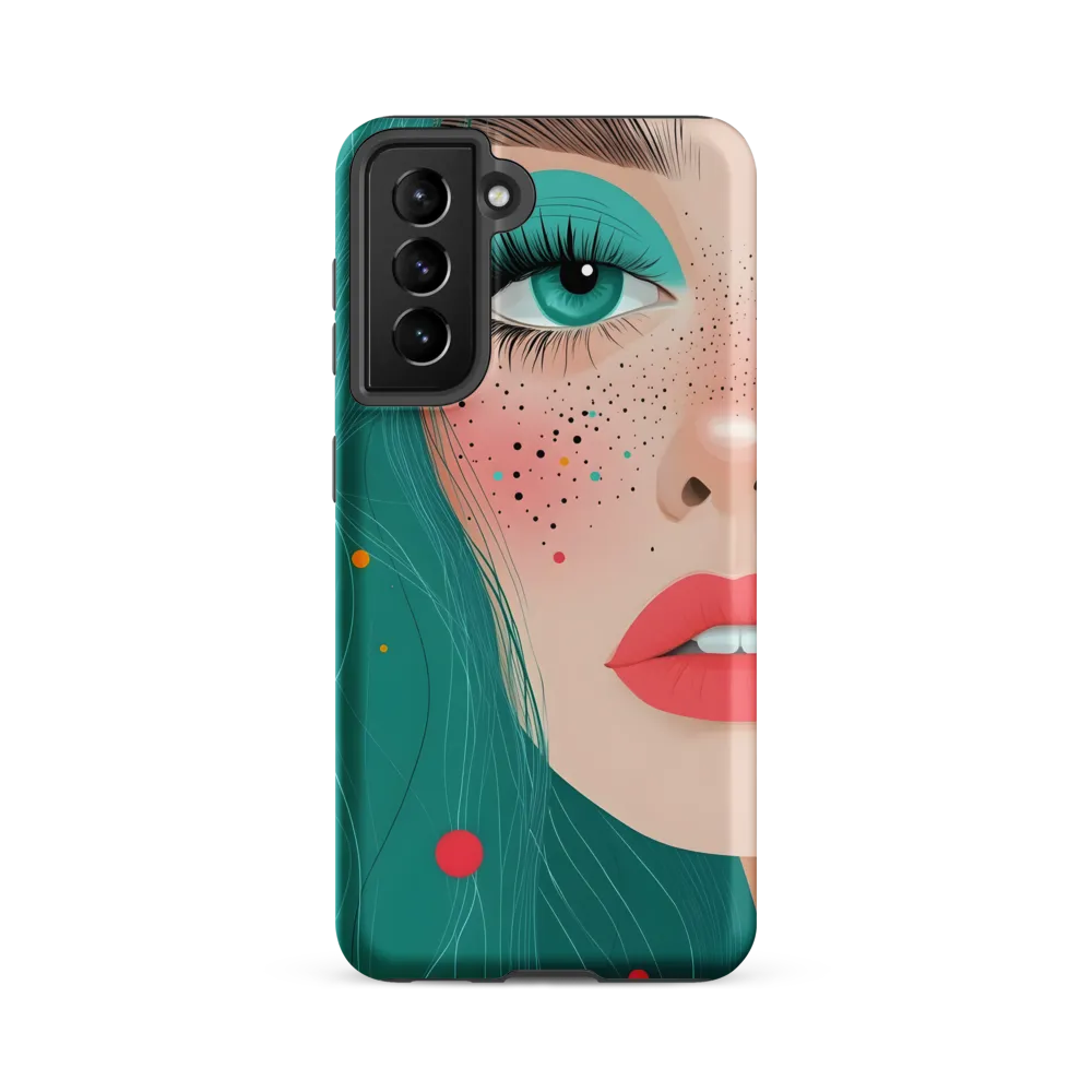 A Playful Portrait: Turquoise Temptation
