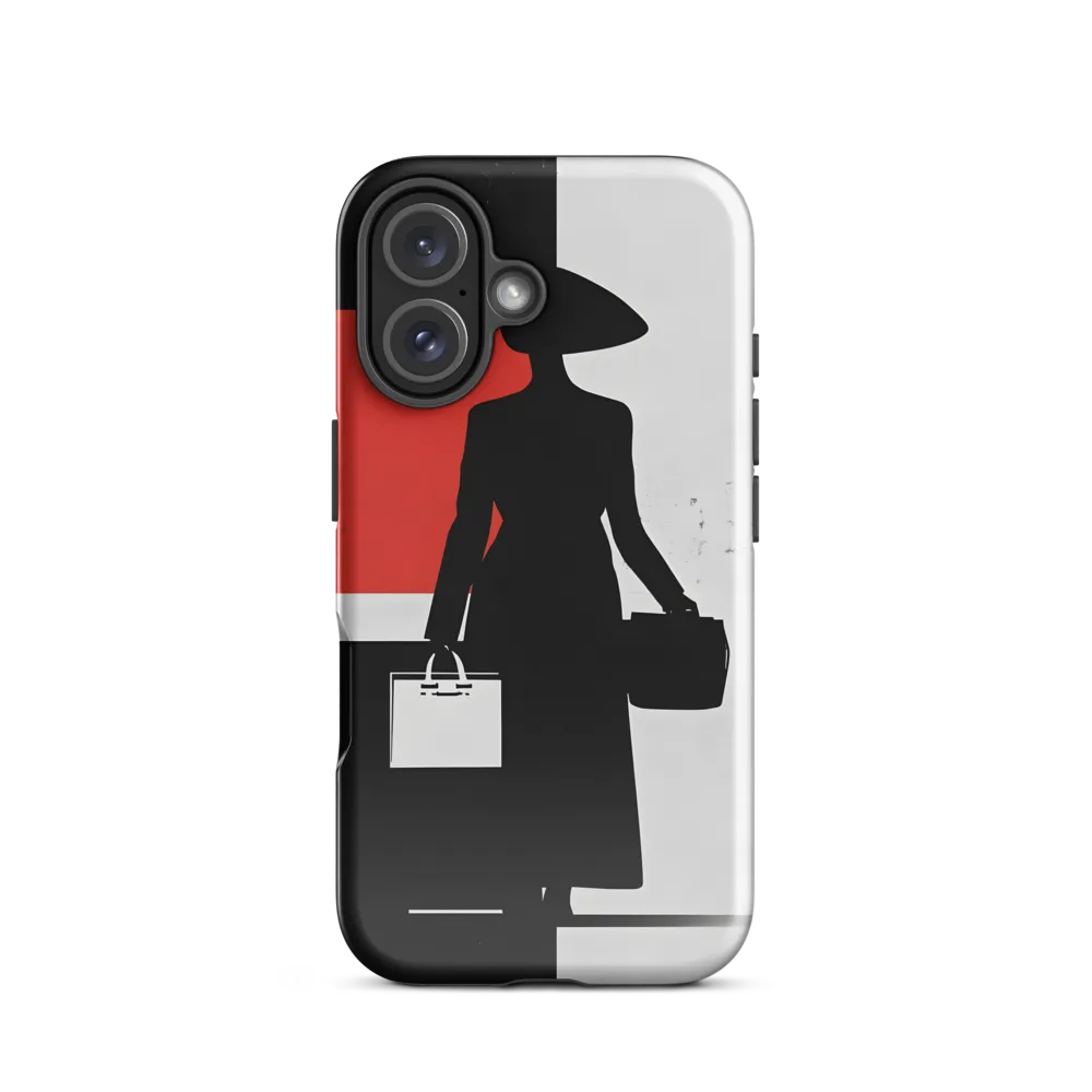 Silhouette of Elegance | Phone Case |  16 | Tough Case | Glossy