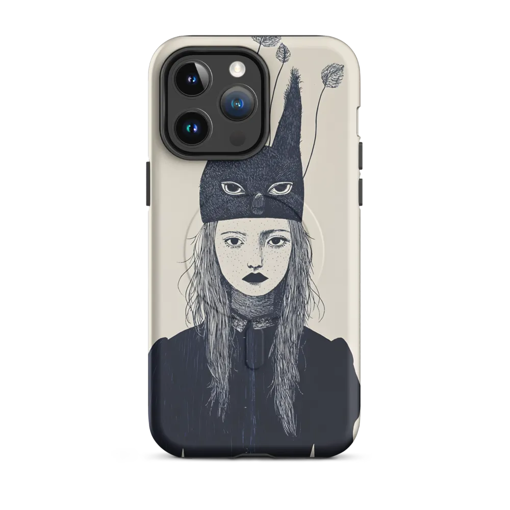 The Enigmatic Mask | Phone Case |  14 Pro Max | MagSafe® Tough Case | Matte