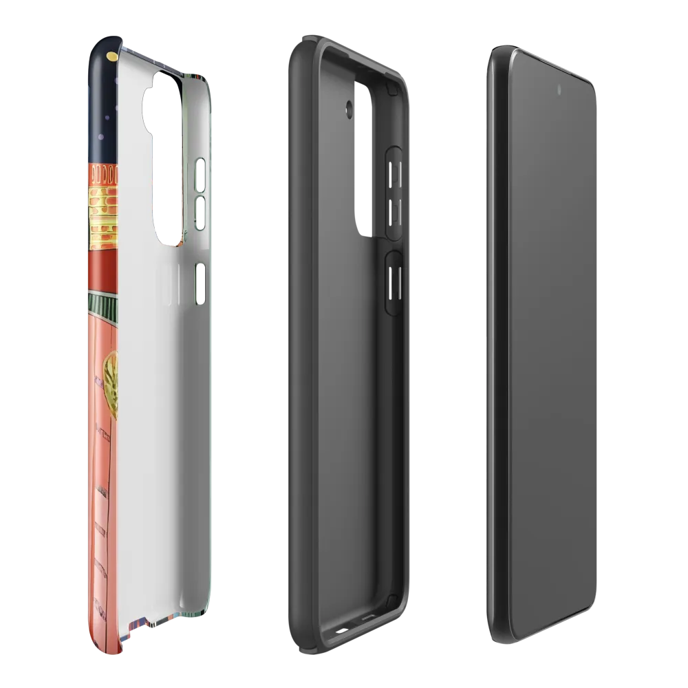 Urban Dreamscape: A Pop Art Night | Phone Case |  S21 Plus | Tough Case | Glossy