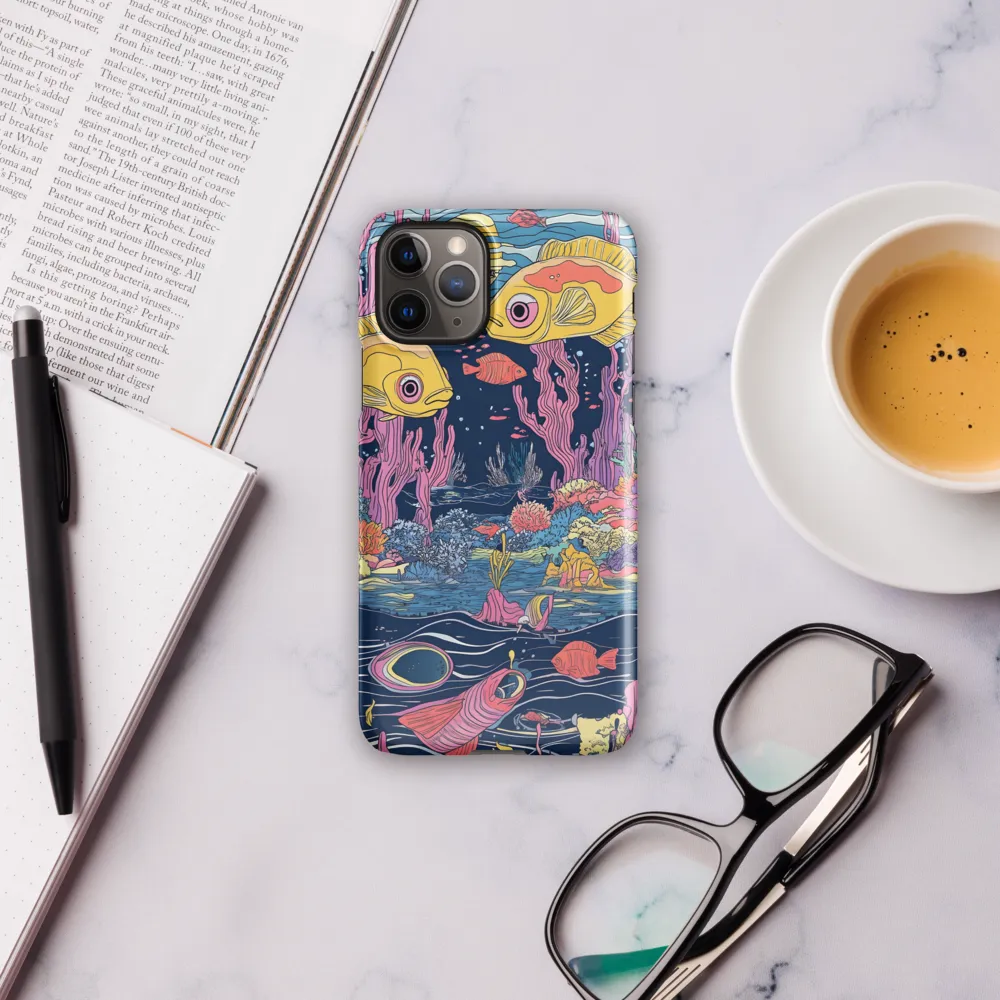 Underwater Dreamscape: A Playful Encounter | Phone Case |  11 Pro | Snap Case | Glossy