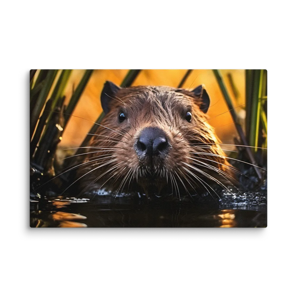 Beaver Serenity: A Natural Portrait