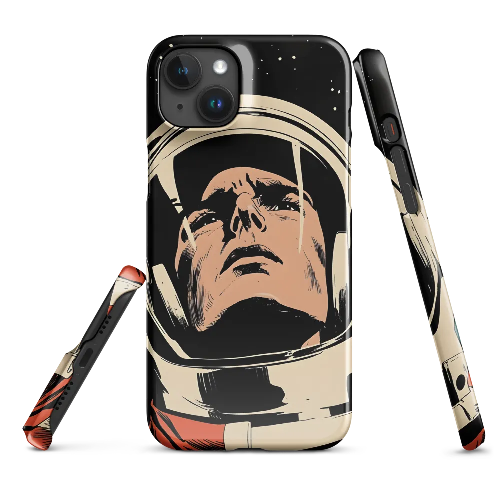 Gaze of the Astronaut | Phone Case |  15 Plus | Snap Case | Glossy