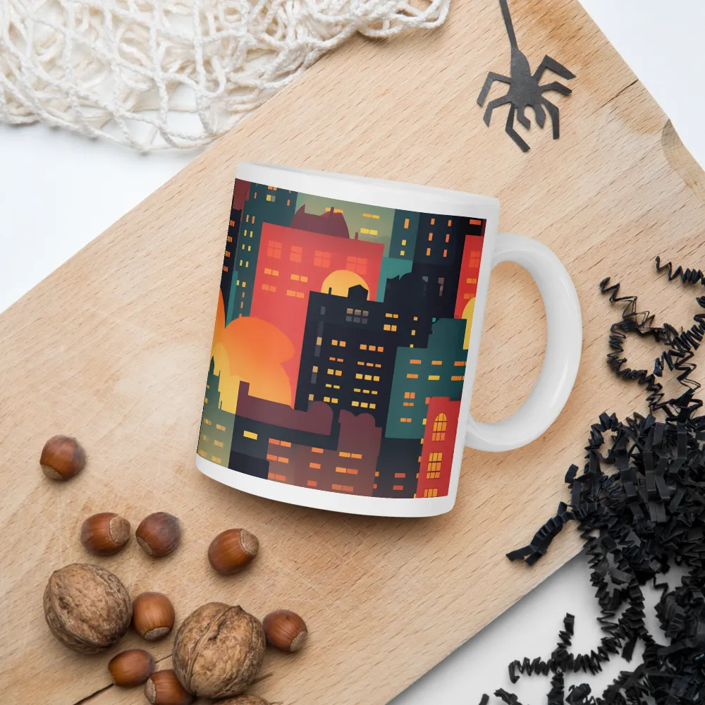 Twilight in the Concrete Jungle | Mugs | Multiple Sizes & Colors