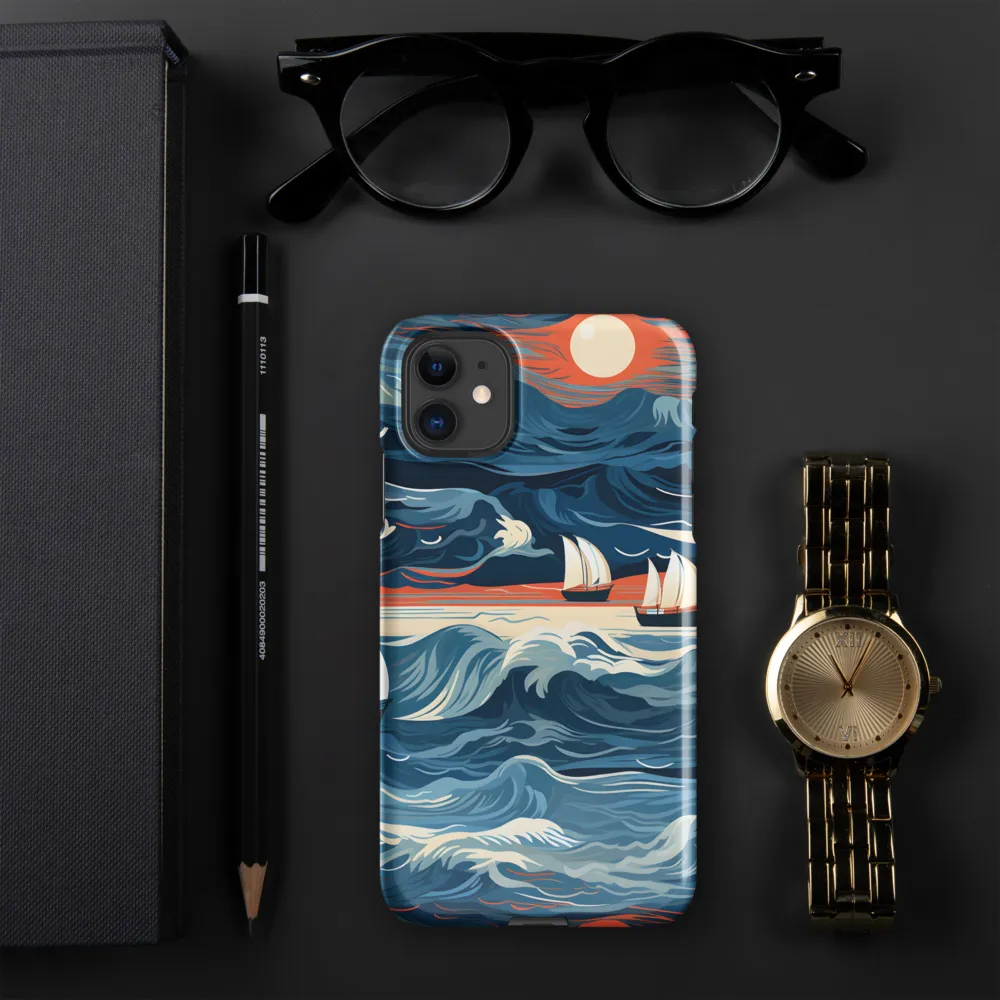 Ocean Whispers: A Voyage at Dusk