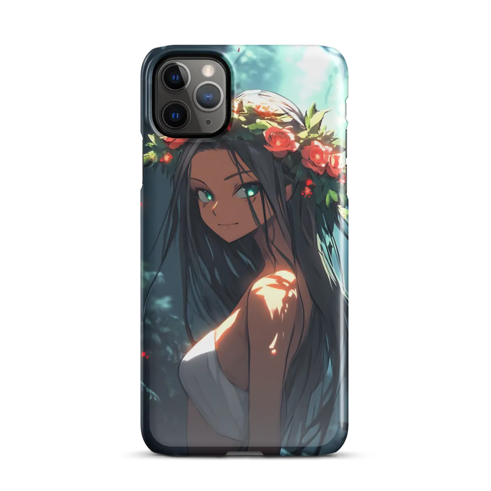 The Enchanted Forest Maiden | Phone Case |  11 Pro Max | Snap Case | Glossy