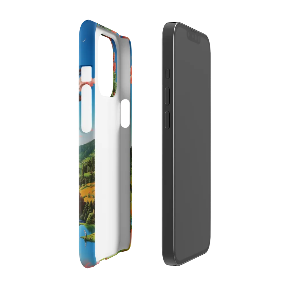 Whimsical Harmony of Nature | Phone Case |  13 Pro | Snap Case | Glossy