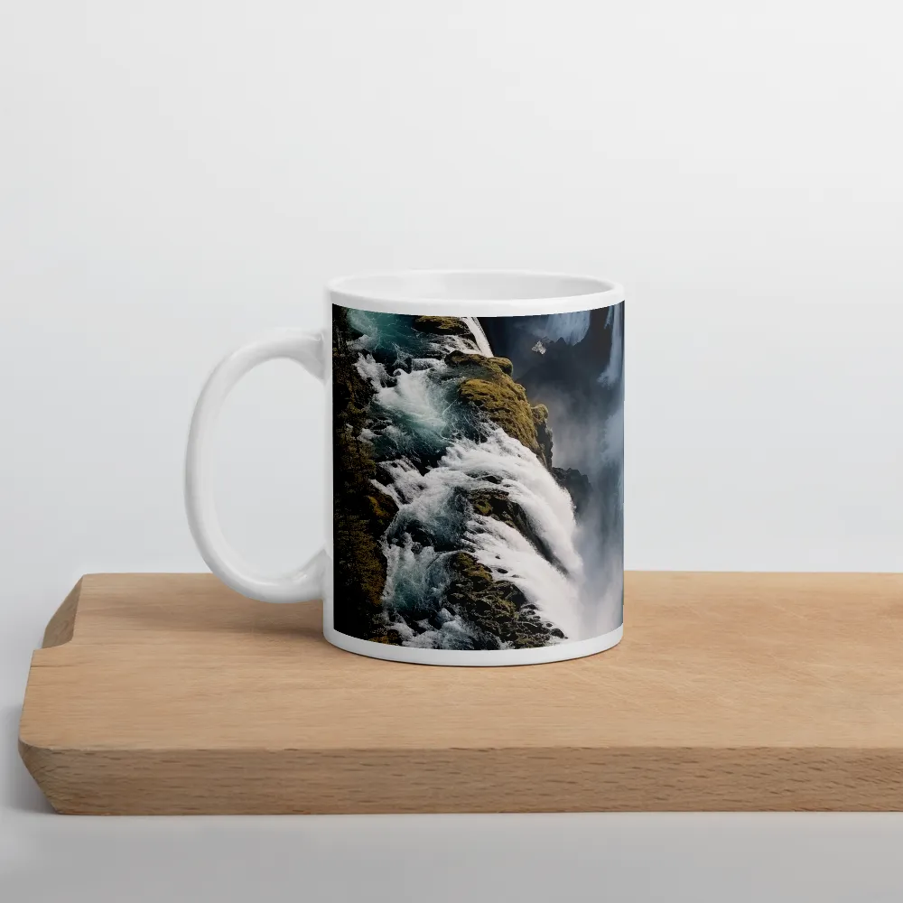 Ethereal Cascade: Nature's Power Revealed | Mugs | Multiple Sizes & Colors