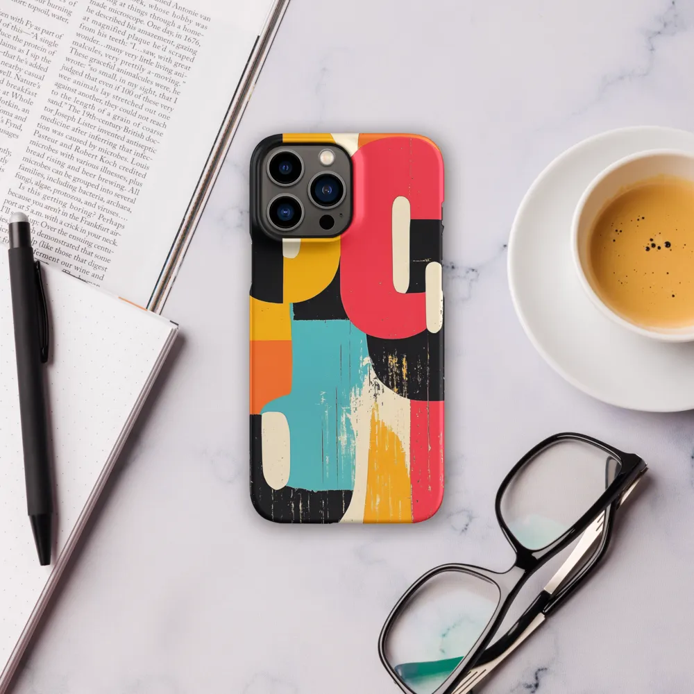 Colorful Curves: Numbers in Harmony | Phone Case |  13 Pro Max | Snap Case | Matte