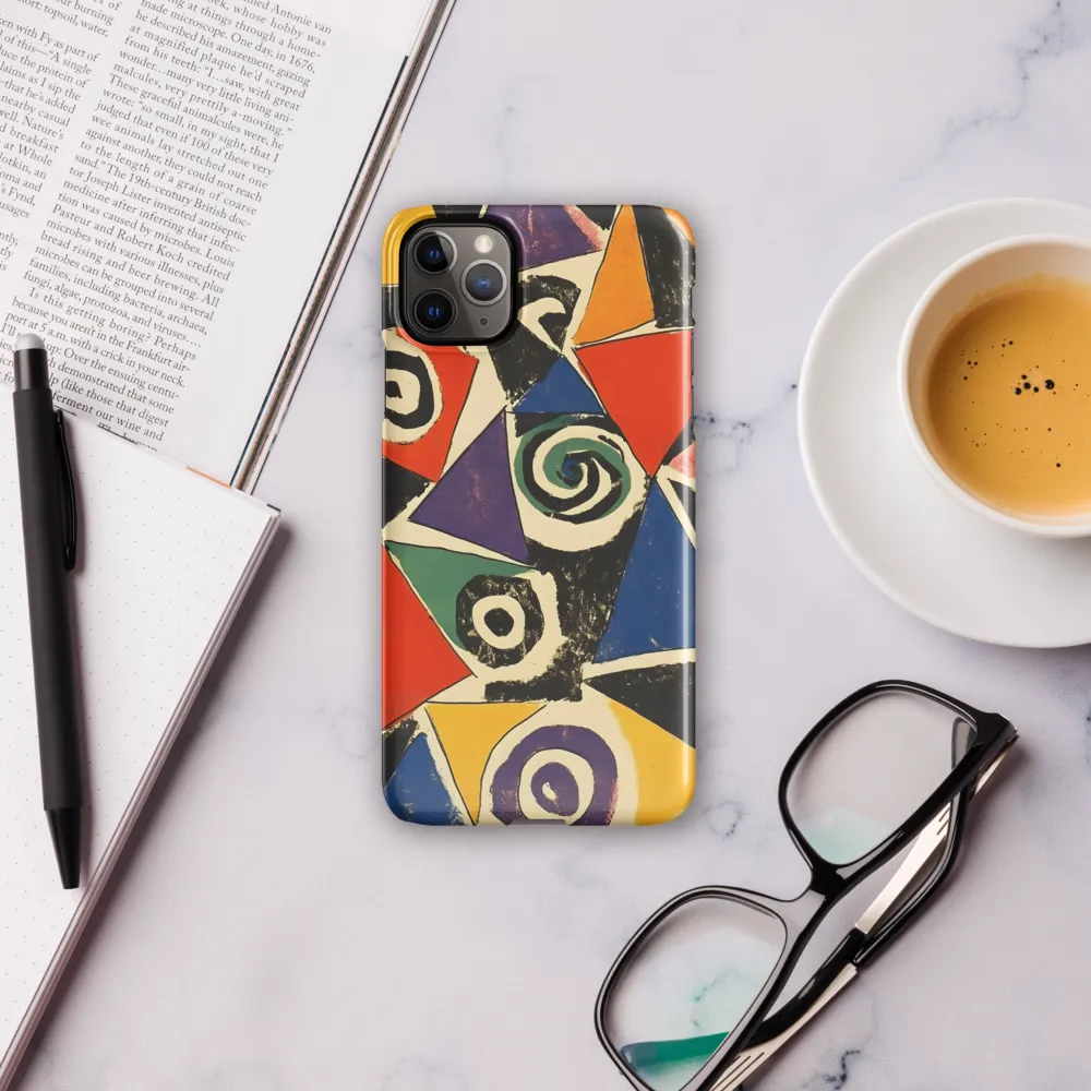 Dynamic Geometric Abstraction | Phone Case |  11 Pro Max | Snap Case | Glossy