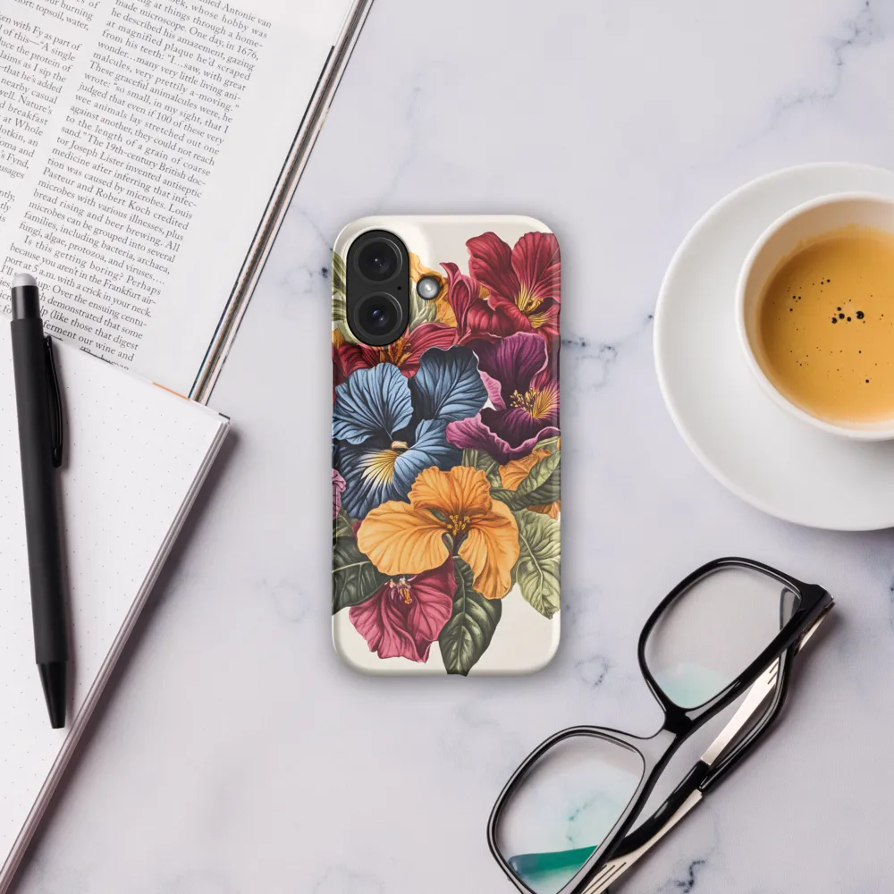Floral Symphony in Color | Phone Case |  16 | Snap Case | Matte