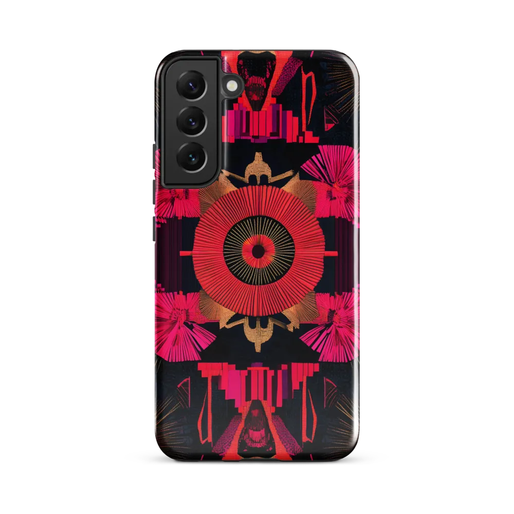 Dynamic Geometric Symphony | Phone Case |  S22 Plus | Tough Case | Glossy