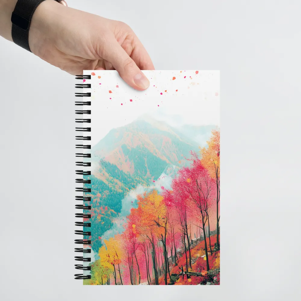 Autumn's Embrace | Spiral Notebook