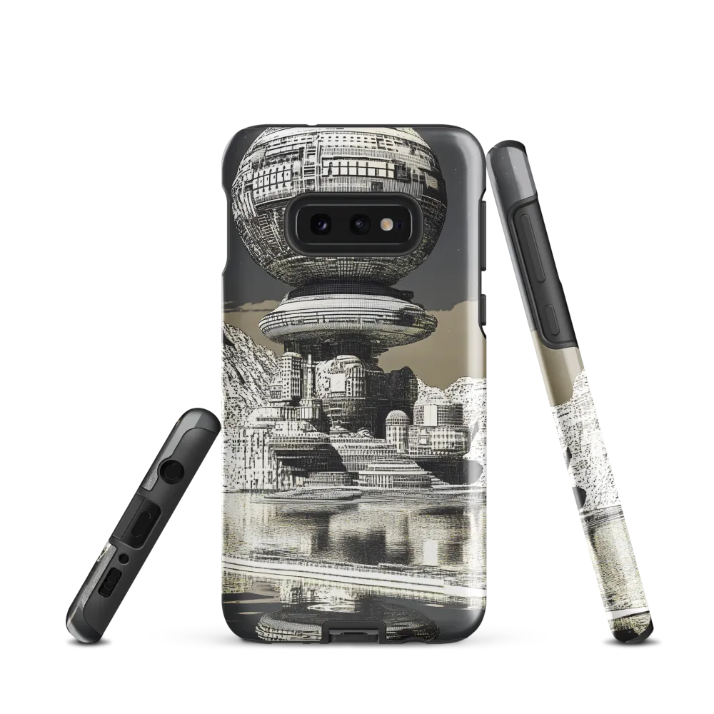 Reflections of a Futuristic Dreamscape | Phone Case |  S10e | Tough Case | Glossy