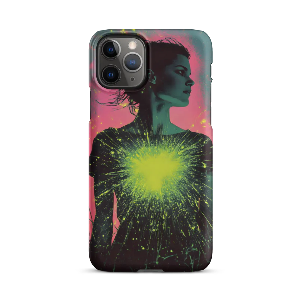Cosmic Heart: A Surreal Portrait of Strength