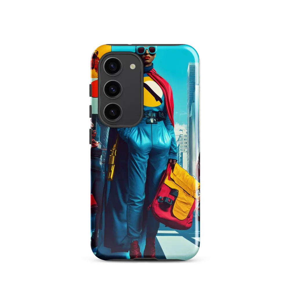 Urban Power: A Superhero's Stance