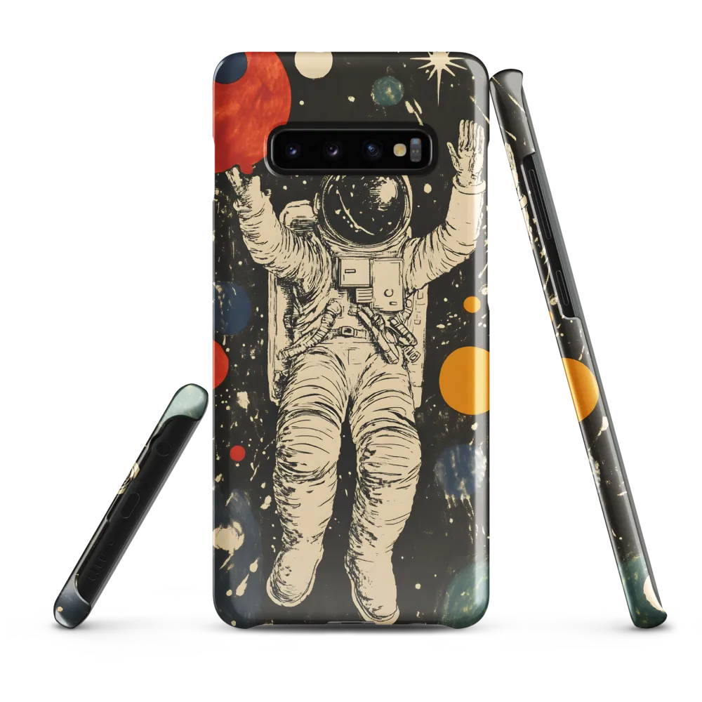 Floating in the Cosmos | Phone Case |  S10 Plus | Snap Case | Glossy