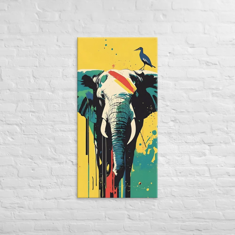 Elegance of the Wild: A Colorful Harmony