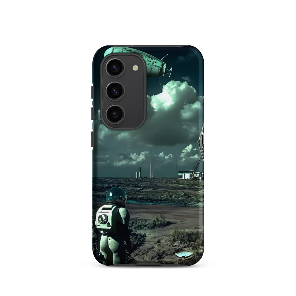 Beyond the Ruins: A Cosmic Journey | Phone Case |  S23 | Tough Case | Matte