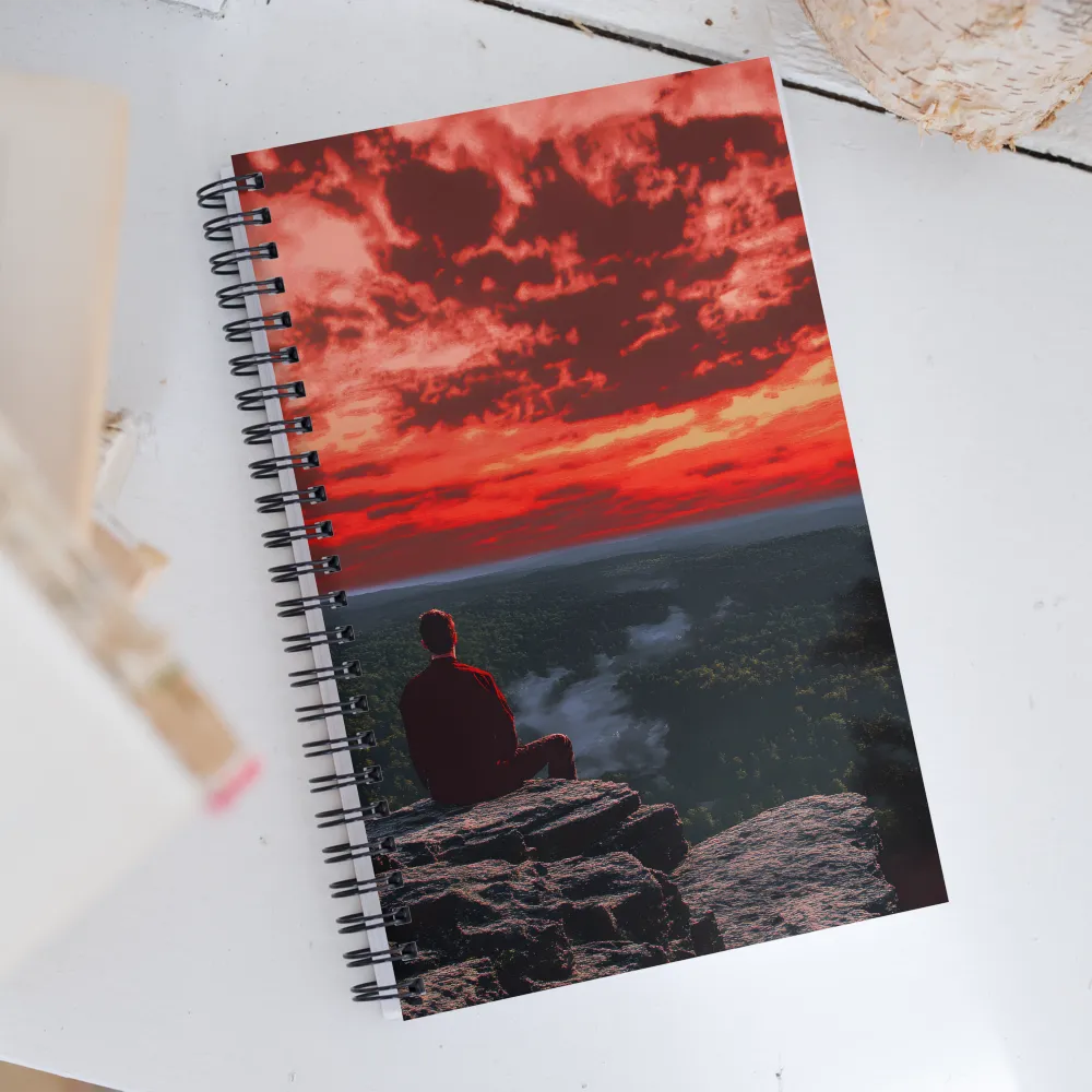 Reflections at Dusk | Spiral Notebook