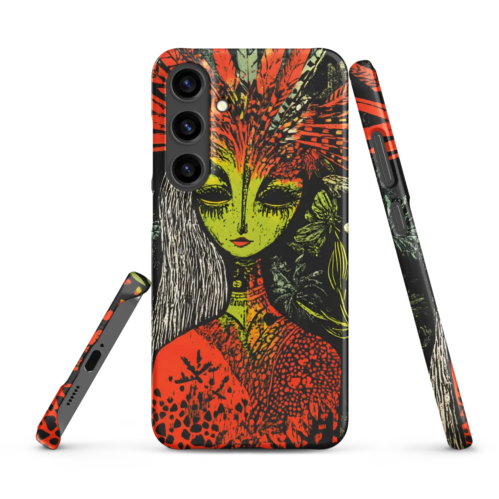 Mystical Flora: A Surreal Portrait
