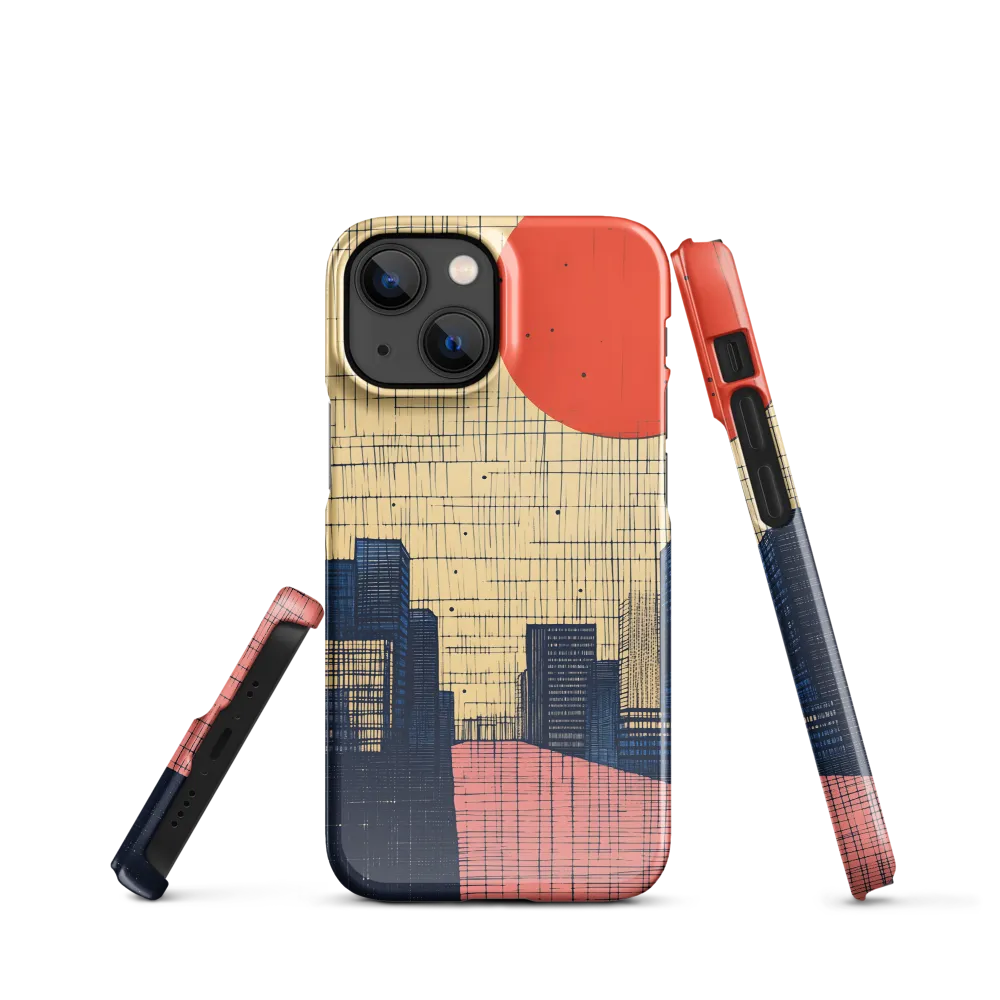 Urban Echoes: A Minimalist Cityscape