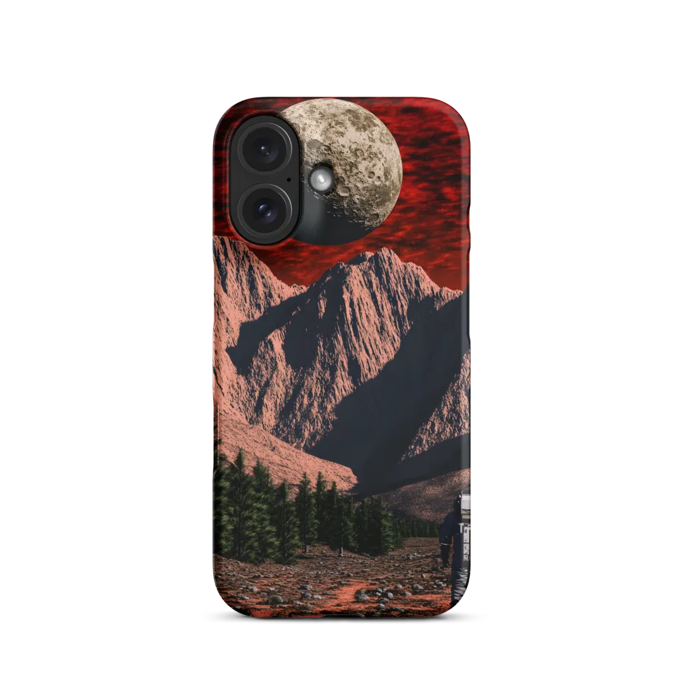 Beyond the Mountains: An Astronaut's Journey | Phone Case |  16 | Snap Case | Matte