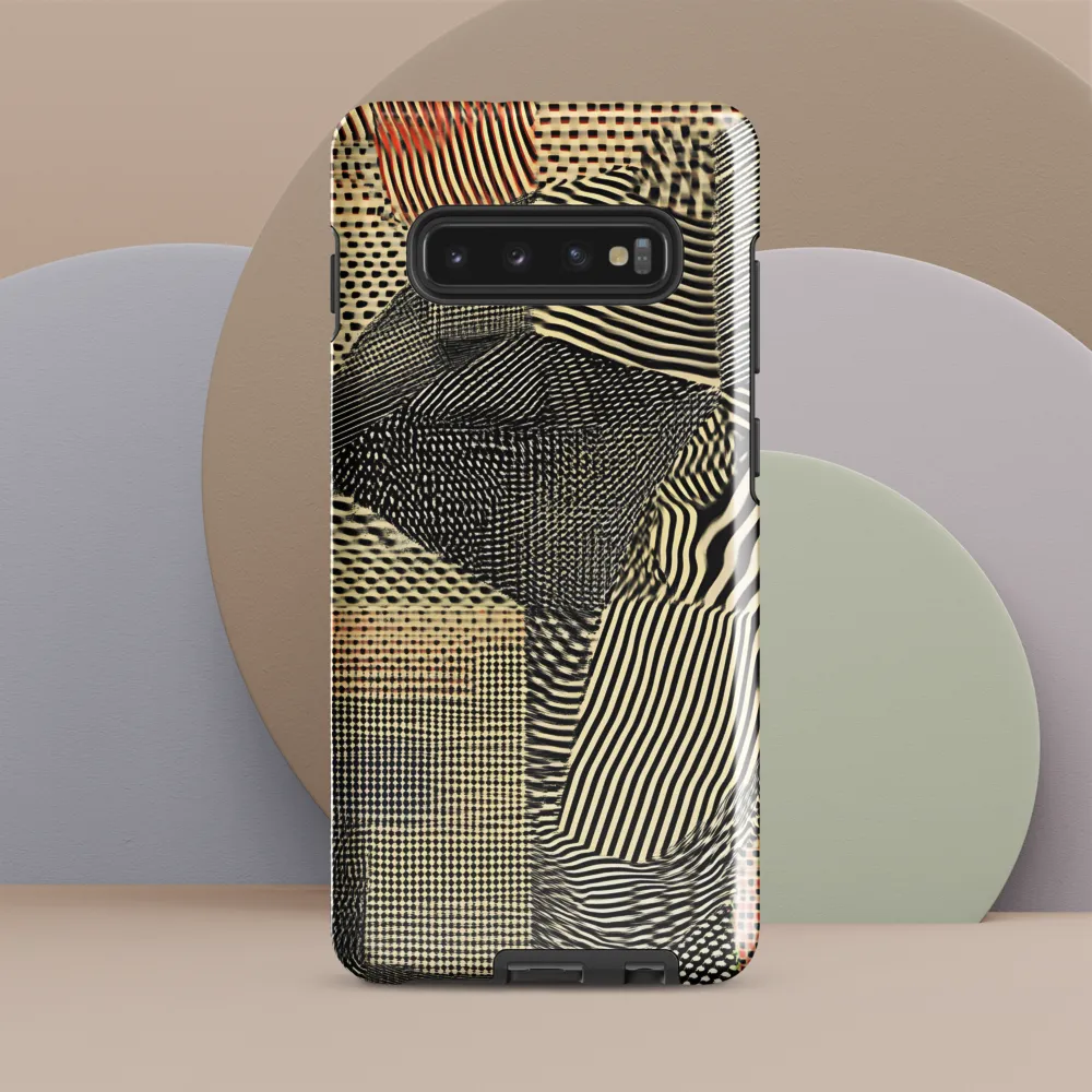 Interwoven Patterns of Perception | Phone Case |  S10 Plus | Tough Case | Glossy