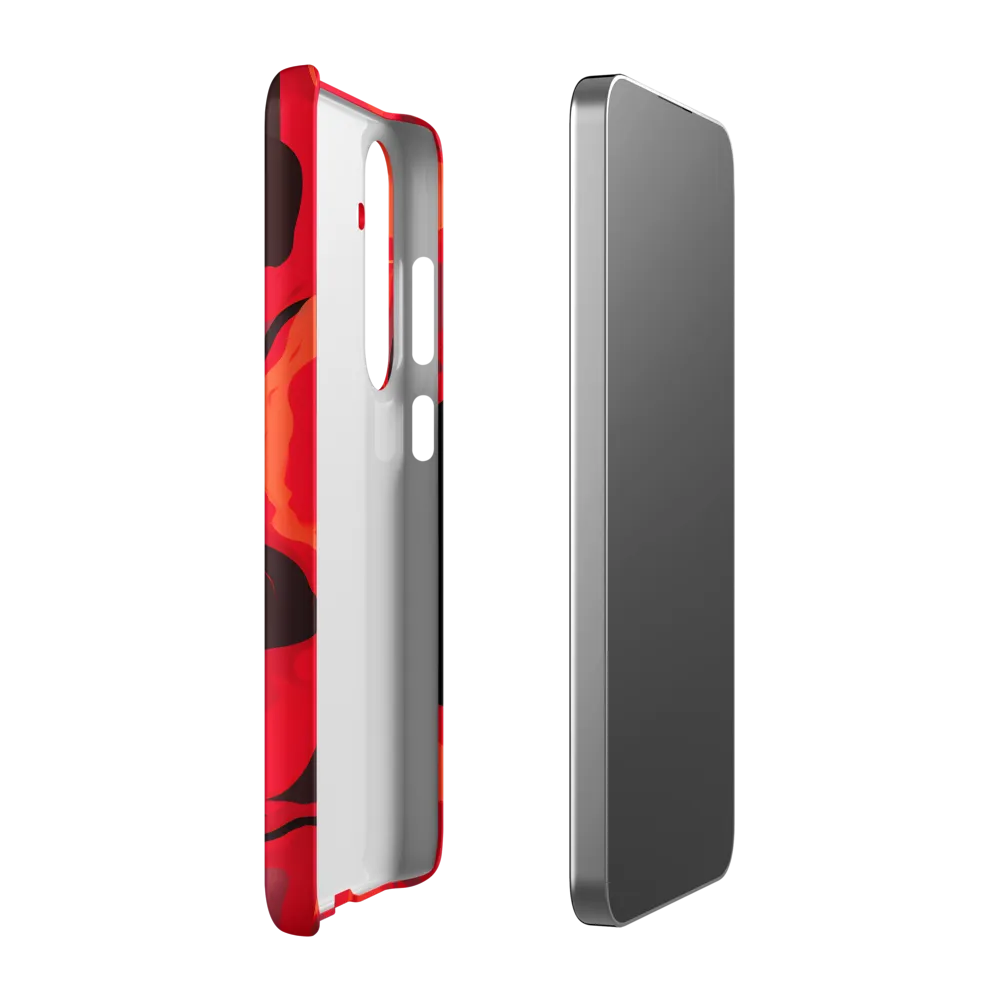 Inferno's Embrace | Phone Case |  S24 Plus | Snap Case | Matte