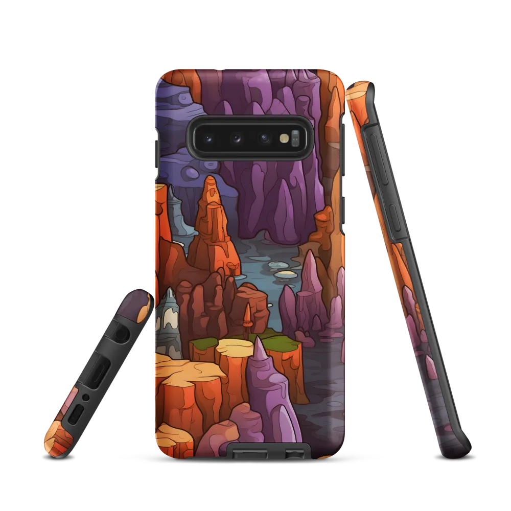 Vibrant Rockscape: A Digital Odyssey