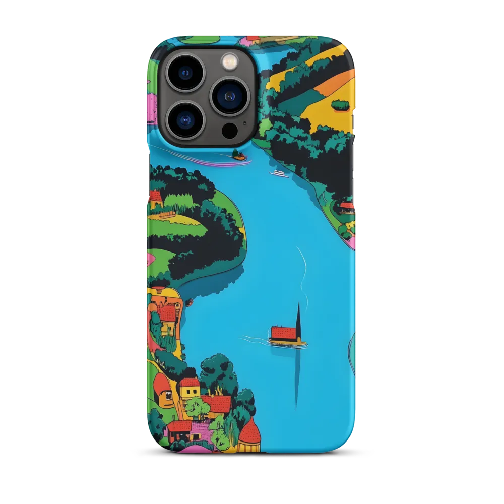 Whimsical River Landscape