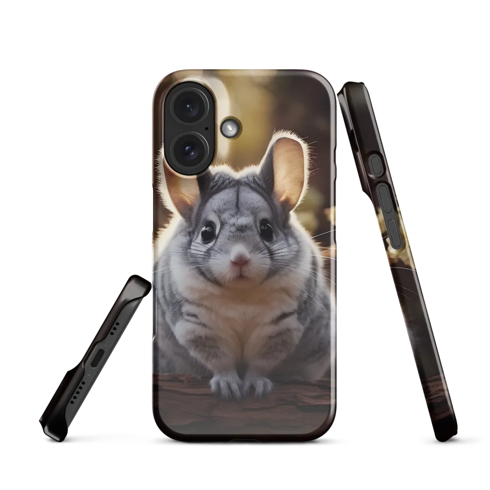 Curious Chinchilla in the Forest | Phone Case |  16 | Snap Case | Glossy