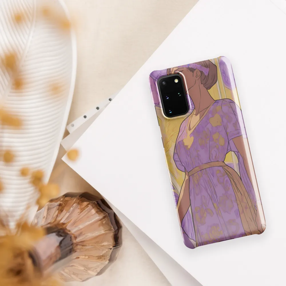 Elegance in Floral Harmony | Phone Case |  S20 Plus | Snap Case | Glossy